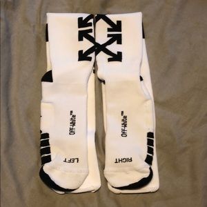 Off white/Nike lab soccer socks